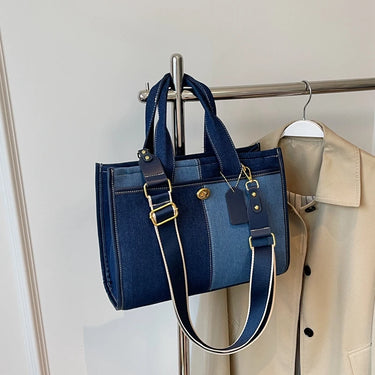 Broadband crossbody tote bag